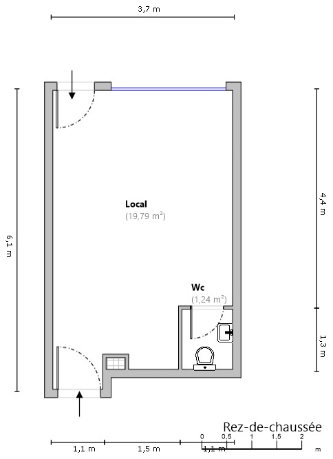 Image_, Local commercial, Vence, ref :4222